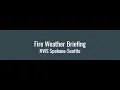 Washington state and north Idaho fire weather briefing by NWS Seattle and Spokane