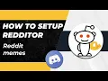 How to setup Redditor bot discord very easily on your discord server reddit memes