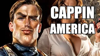 Captain America but it's brainrot