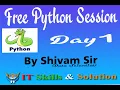 Free Python Session Day 1