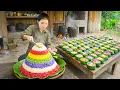 Lagu Traditional Recipe: How to Make Colorful Traditional Sticky Rice and Bring them to Market to Sell