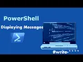 MoreInfo - Logging message in window platform using Powershell Command