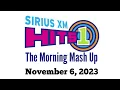 The Morning Mash Up on Sirius XM Hits 1