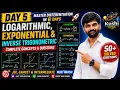 Day 5 Logarithmic Exponential Inverse Trigonometric Functions Differentiation Mastery