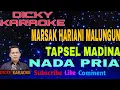 Download Lagu karaoke marsak harani na malungun nada pria _ dicky keyboard