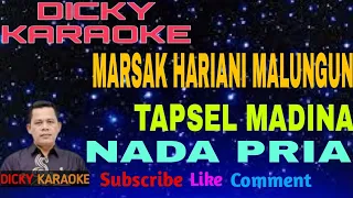 karaoke marsak harani na malungun nada pria dicky keyboard