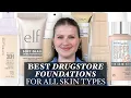 Best Drugstore Foundations For All Skin Types 2025