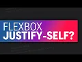 No justify-self in Flexbox No problem
