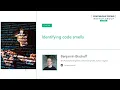 Identifying code smells Benjamin Bischoff