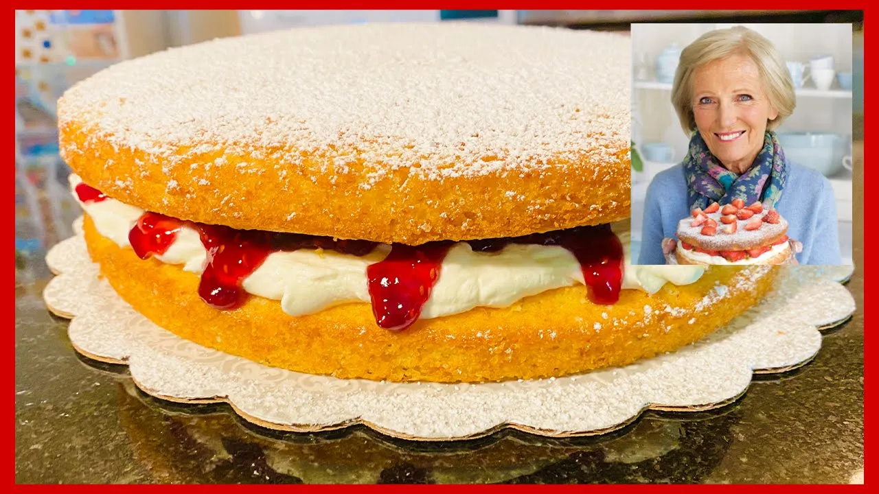 Vanilla Sponge Cake｜Apron