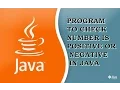 6 PROGRAM TO CHECK NUMBER IS POSITIVE OR NEGATIVE IN JAVA