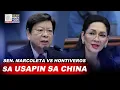 Lagu Sen. Marcoleta at Hontiveros, nagkasagutan sa usapin sa China: 'Wag puro patutsadahan