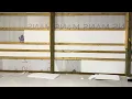 30 x 40 Pole Barn Installing Foam Board Part 4