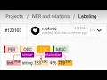 Label Studio NER entity linking and relation extraction