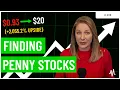 How to Find Penny Stocks with REAL Potential