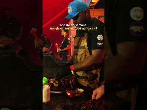 Só no Churrasco On Fire! 🔥🥩🎡