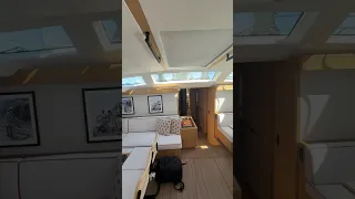 What it’s like inside the brand new Grand Soleil 80 under sail #sailing #yachtdesign #yachting #boat