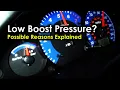 Low Boost Pressure - Reasons Explained What cause low turbo charge Boost pressure in your car