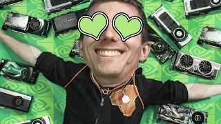 10 YEARS of NVIDIA Cards Compared