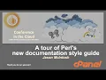 A tour of Perl s new documentation style guide - Jason McIntosh