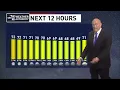 ABC evening weather forecast - Wednesday February 22