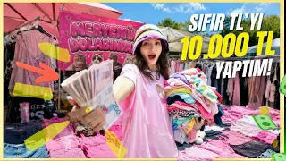 PAZARDA BİR GÜNDE 0 TL’Yİ 10.000 TL YAPMAK!