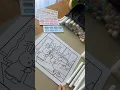 Digital and printable coloring pages