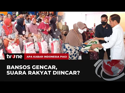 Bansos Gencar, Suara Rakyat Diincar?