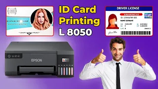 How to Print Professional High-Quality ID Cards with Epson L8050 - Easy Step-by-Step Guide