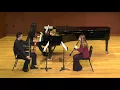 Eric Ewazen, Trio for Clarinet, Viola and Piano first movement