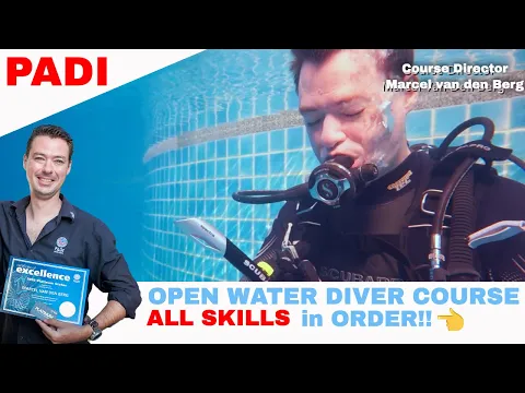 Download MP3 PADI Open Water Diver Course Video 🤿 ALL Skills in Order • Scuba Diving Tips