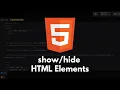 HTML Tutorial - HTML Elements with Class Attribute using HTML and Javascript