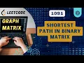 Shortest Path in Binary Matrix Leetcode 1091 Daily Challenge