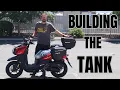 BUILDING THE TANK 200 - THE ULTIMATE STREET LEGAL SCOOTER BUILDIING A TANK FROM SCRATCH