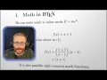 Quick Start Guide to Math in LaTeX