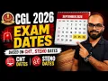 SSC Latest Notice CGL Tier-1 2026 Expected Date