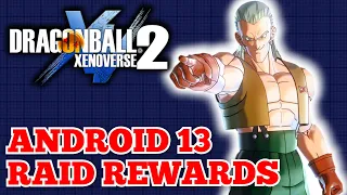 Android 13 Raid Rewards In Xenoverse 2