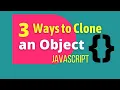 3 Ways to Clone Objects in JavaScript Javascript interview question and Answer Q A