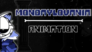 mondaylovania vs gorefield v2 fnf animation 