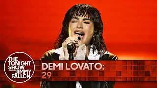Demi Lovato 29 The Tonight Show Starring Jimmy Fallon 