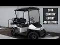 Feature Cart Friday - 2016 EZGO RXV Luxury 48V Electric Dean Team Golf Carts