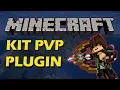 Battle with kits against other players in Minecraft with KitPvP Plugin