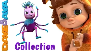 itsy bitsy spider nursery rhymes compilation youtube nursery rhymes from dave and ava