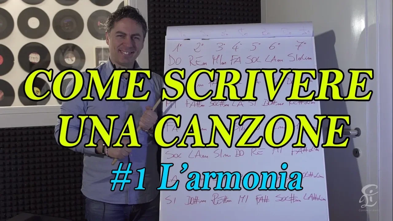 SCRIVERE UNA CANZONE PASSO PASSO – #1 L'armonia - Partiamo dagli accordi da poter utilizzare