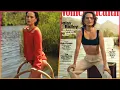 Daisy Ridley looks stunning as she poses in an orange jumper and bikini