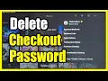 How to Turn Off the Checkout Password on the PS5 Store Fast Tutorial