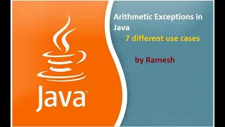 JAVA FAQ 67 Arithmetic Exception in Java