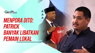 Menpora Dito Ariotedjo: Patrick Kluivert Fokus Libatkan Pemain Lokal