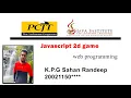 2d game Selection program Java Institute