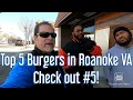 Top 5 Burgers in Roanoke and Salem Virginia